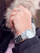 Unazë grash Brilio Silver Heart RI047Y, e artë