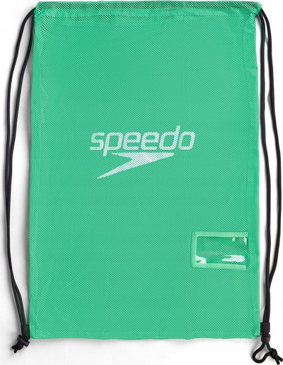 Çantë rrjete noti Speedo Equipment, unisex, me lidhëse shpine, jeshile