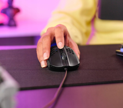 Maus gaming Trust GXT 928 Helox, 6400 DPI, RGB, i zi