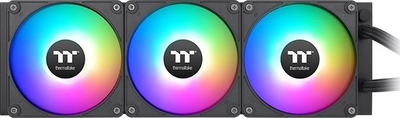 Sistem ftohje me ujë për procesor Thermaltake TH360 V2 Ultra EX ARGB, radiator 360mm, ekran LCD 2.1", i zi