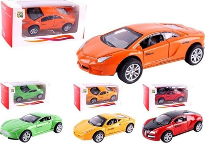 Lodër makinë sportive PRO Sports Car, metal, ngjyra të ndryshme