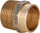Nippli bronzi M, 22mm x 1", për ujësjellës