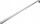 Lugë këpucësh Wenko Extra Long 4716010100, metal, ngjyrë argjendi