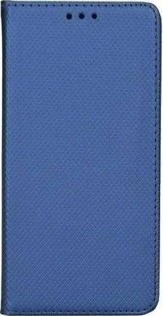 Këllëf libri për Xiaomi Redmi 9A, me magnet dhe xhep për karta, blu