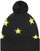 Kapelë dimërore New Era Cy Star Bobble Batman, për fëmijë, akrilik, e zezë