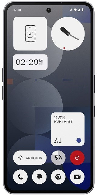 Телефон Nothing Phone 3a Pro, 6.77", 12GB 256GB, сив