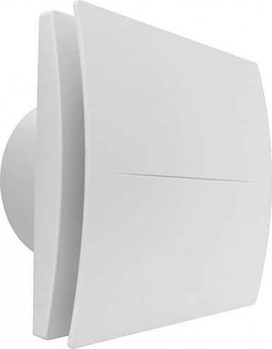 Ventilator banjoje Aerauliqa QD-120HT BB, me sensor lagështie, me vijim ajrosjeje, i bardhë