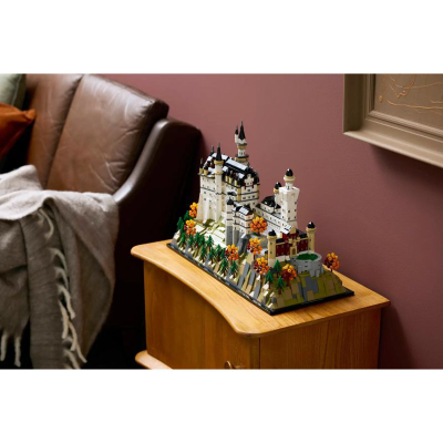 Set lego Architecture 21063 Neuschwanstein Castle, 3455 pjesë, 18+, shumëngjyrësh