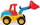 Lodër buldozer Wader Tech Truck 35314, 27cm, plastikë, shumengjyrëshe