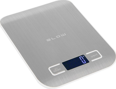 Peshore kuzhine Blow KS202, 10 kg, ekran LCD, ngjyrë argjendi