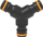 Shpërndarës uji Fiskars T-Piece Distributor Y FS1027070, universale, për zorrë kopshti, portokalli