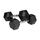 Set dombellash Rebel Weights, 2 x 5kg, gjashtëkëndore, të zeza