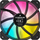 Set me ventilatorë CORSAIR iCUE SP120 RGB ELITE, 120mm, PWM, 1500 RPM, ngjyrë e zezë