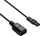 Кабел за струја Akyga Current, 1.5m, IEC C7 во IEC C14, црн