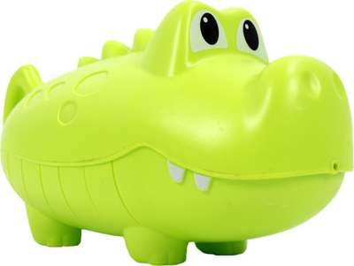 Lodër banje Icom Polska Crocodile, shiringë uji, plastike, jeshile