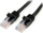Kabllo patchcord StarTech Cat5e, 0.5m, e zezë