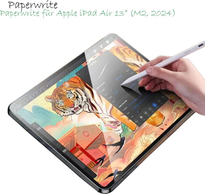 Mbrojtëse ekrani 4smarts Paperwrite, për iPad Air 13" M2 2024, ndjesi si letër, mat