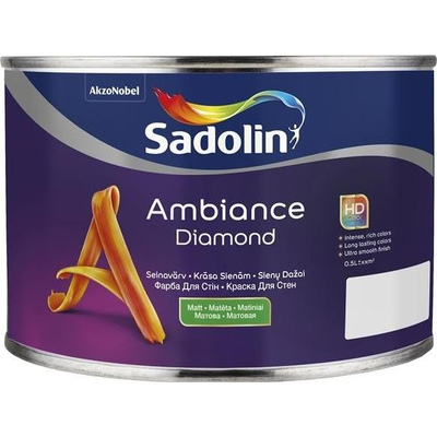 Bojë muresh Sadolin Ambiance Diamond BW, 0.5L, e bardhë