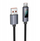 Kabllo karikimi HOCO 5A USB A në Type C, karikim i shpejtë, me ekran LED dixhital, e zezë