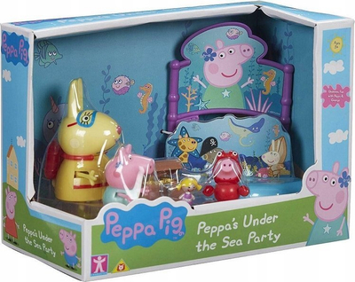 Set lodër Peppa Pig Peppa's Magical Unicorn, figura personazhesh, njëbrirësh me shumë ngjyra