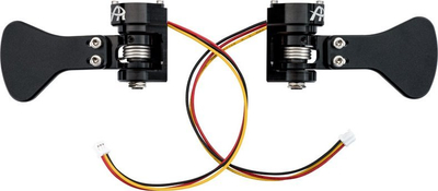 Pade kuplungu Ascher Racing Clutch Paddles, IP67, alumini aeronautik, të zeza