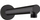 Krah dushi Hansgrohe Vernis Blend 240, 24 cm, bronz, e zezë matt
