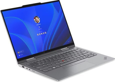 Laptop Lenovo ThinkPad X1 2‑in‑1 Gen 9, 14" me prekje, Core Ultra 7, 16GB 512GB, ngjyrë argjendtë