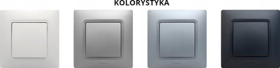 Prizë TV RD SAT Legrand Niloe Selection 762263, instalim me tip yll, klasa A, antracit
