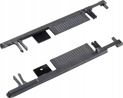 Kapak fundor Flex GRS 80/160, set 2 copë, plastik, i zi