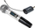 Set mikrofona pa tel Blow PRM904, 2 copë, UHF 1 kanal, argjendtë e zezë