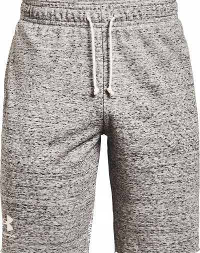 Shorce Under Armour UA Rival Terry, meshkuj, French terry, gri