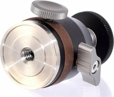 Мини топчеста глава Leofoto MBH-19, монтирање 1/4", алуминиум, црна