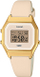 Orë digjitale për femra Casio, bezhë