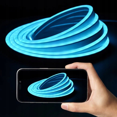 Shirit LED dekorativ Vention Neon Light Strip, 2m, USB 5V, me telekomandë, IP65, shumëngjyrësh