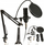 Set mikrofon studio Retoo Gamezone ER1189, kondensator USB, kardioid, i zi