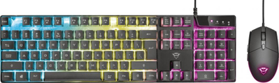 Trust Gaming GXT 838 Azor Сет од Тастатура и Глушец, Црн