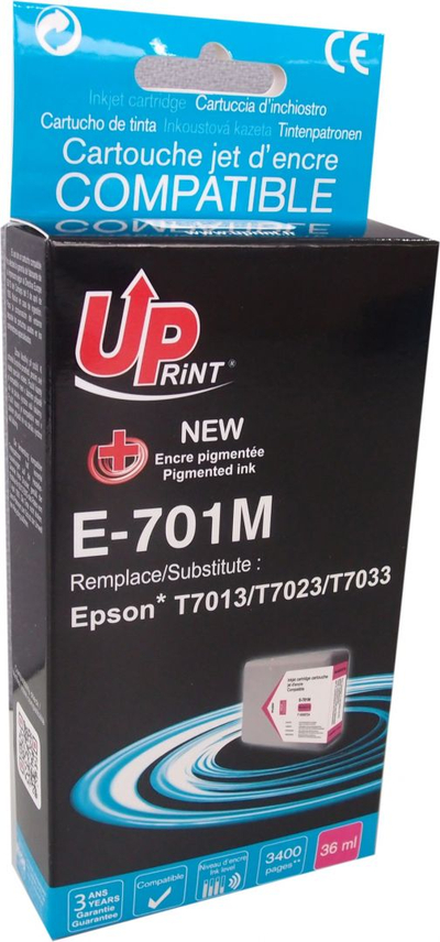 Kartricë boje UPrint E-701M C13T70134010, për Epson WorkForce Pro, magenta