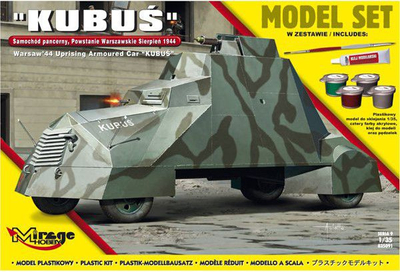 Set Kubuś dhe makina e blinduar Mirage (835091)
