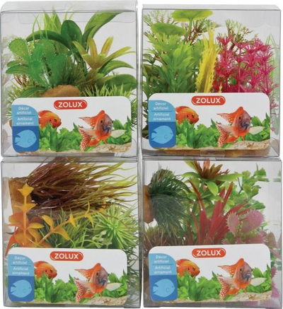 Set bimë dekorative për akuarium Zolux, 6 copë