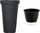 Vazo lulesh Prosperplast Flowerpot Classic Tower, 40cm, plastike, antracit