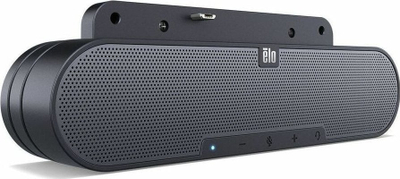 Shirit zëri Elo Edge Connect Speaker Bar, që vihet në ekran, i zi