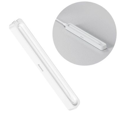 Karikues wireless për Apple Pencil Baseus, me kuti mbrojtëse, i bardhë