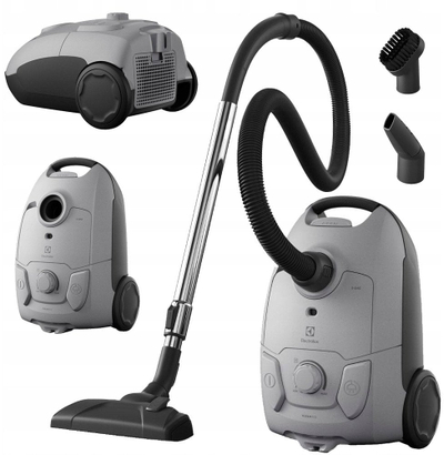 Fshesë me thes Electrolux 300 Clean EB31C1UG, filtër HEPA, gri e çelët