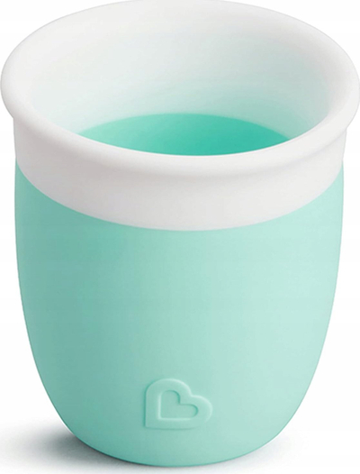 Чаша за тренирање Munchkin Mini Open, силикон, 60 ml, боја нане