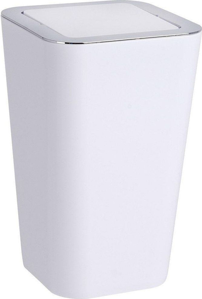 Kosh plerash Wenko Swing 24614, 6L, plastikë, i bardhë