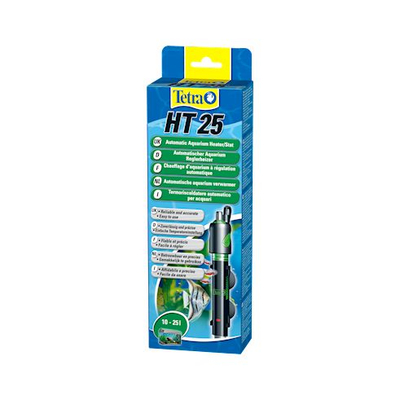 Ngrohës për akuarium Tetra HT 25, 200W, për 10 deri 25L, i zi