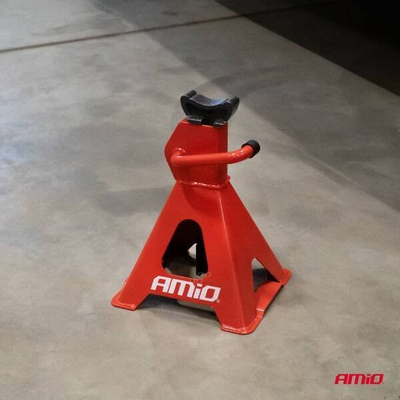 Piramidë mbajtëse AMiO 04187, kapacitet 2t, lartësi 265-390mm, e kuqe