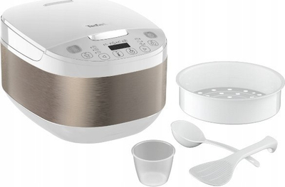 Tenxhere multifunksionale Tefal Simply Cook Plus RK622130, 4L, programe automatike, e bardhë