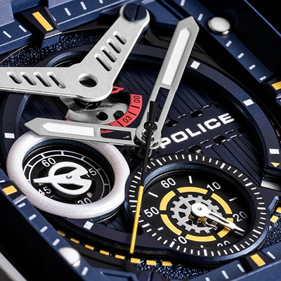 Set orë dore dhe rripa rezervë Police PEWGO0052402SET