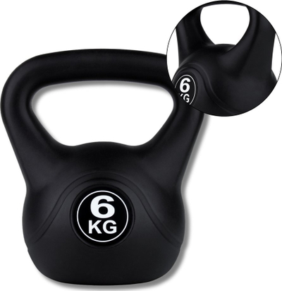 Peshë kettlebell Funfit Kettle Stand, 6 kg, gri